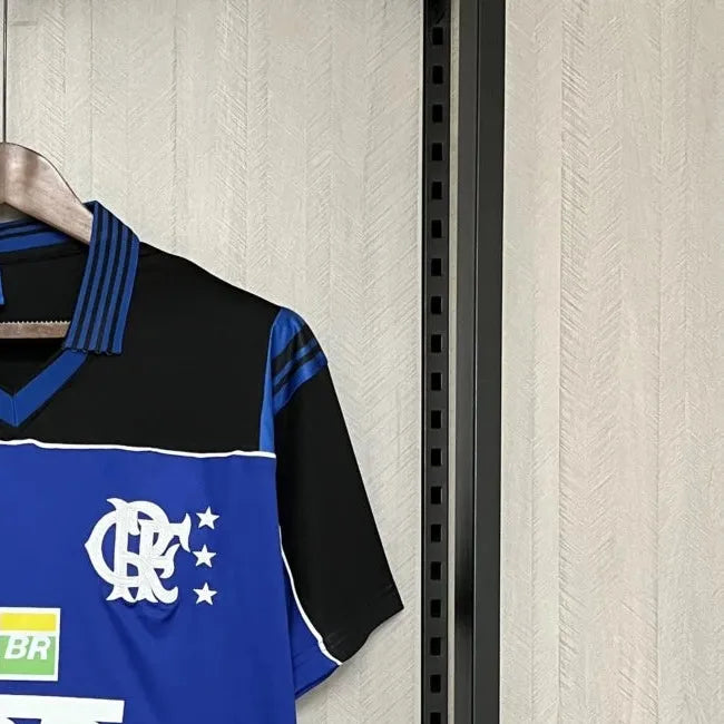 Retro 1999 Flamengo Goalkeeper Blue jersey Fan Version
