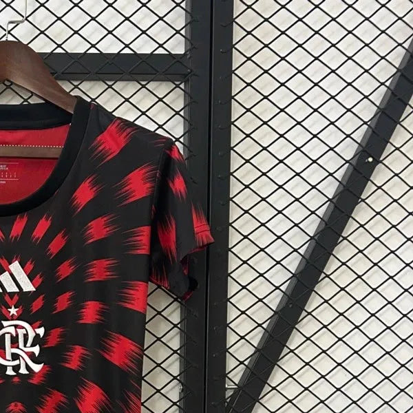 2526 Women Flamengo Pre-match Jersey Fan Version