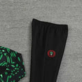 2024 Nigeria Black green Jacket Training Suit Set Football Team Shirt Sports Fashion