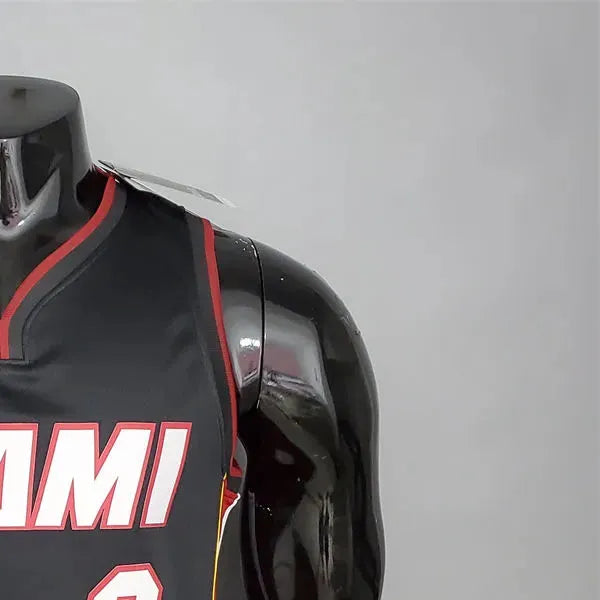 NBA Miami Hearts V-Neck Black Jersey JAMES#6 S-XXL