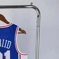NBA Philadelphia 76ers V-Neck Blue ersey EMBIID#21 S-XXL