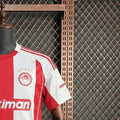 202526 Olympiacos Home Jersey Fan Version