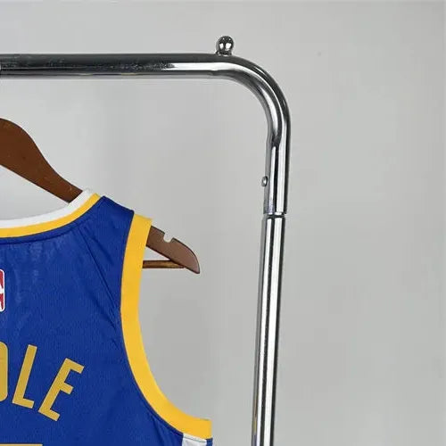 NBA Golden State Warriors 2023 V-Neck Blue Jersey POOLE#3 S-XXL