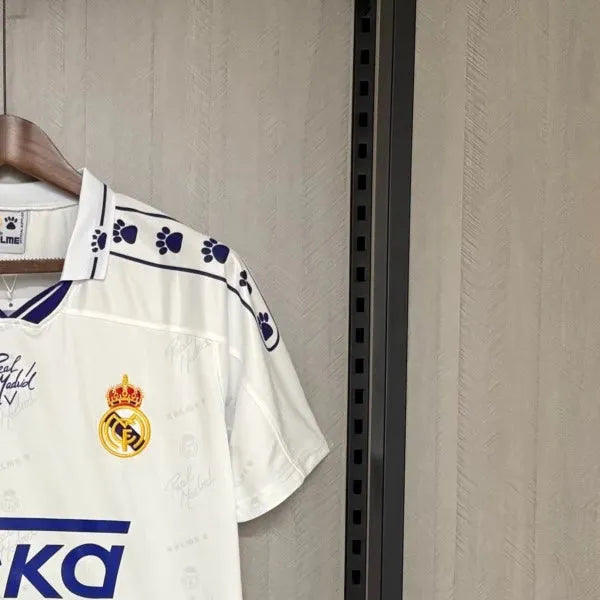 Retro Real Madrid 199496 Home jersey Fan Version