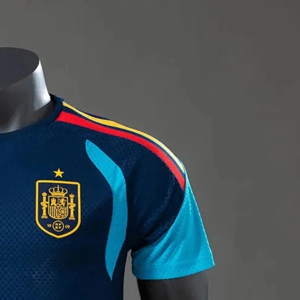 2026 Spain Training Royal Blue Jersey Player Version