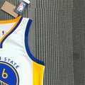 NBA Golden State Warriors V-Neck 75th anniversary White Jersey YOUNG#6 S-XXL