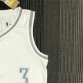 NBA Oklahoma City Thunder V-Neck White 75th Anniversary Jersey PUAL#3 S-XXL