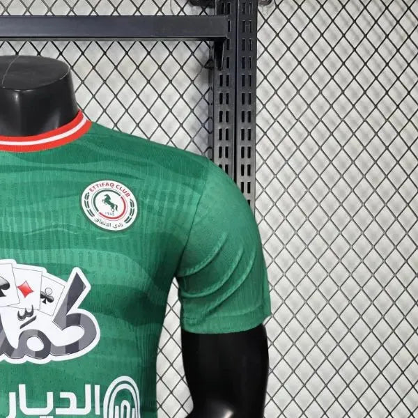 202526 Al-Ettifaq Green jersey Player Version