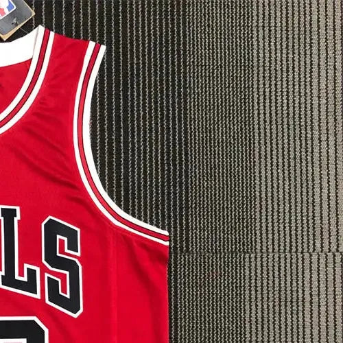 NBA Chicago Bulls Round Neck Red 75th anniversaryJersey PIPPEN#33 S-XXL