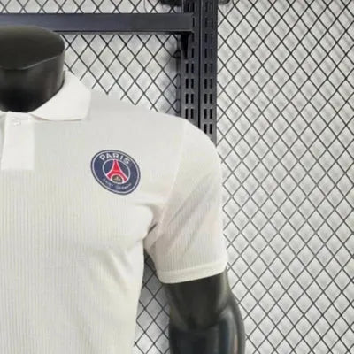 2526 PSG POLO Special Edition Beige jersey Player Version