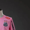 Retro Santos 2012 Pink Jersey Long Sleeve Fan Version