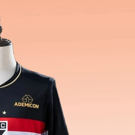 202526 Sao Paulo Second Away Black jersey Long Sleeve Fan Version