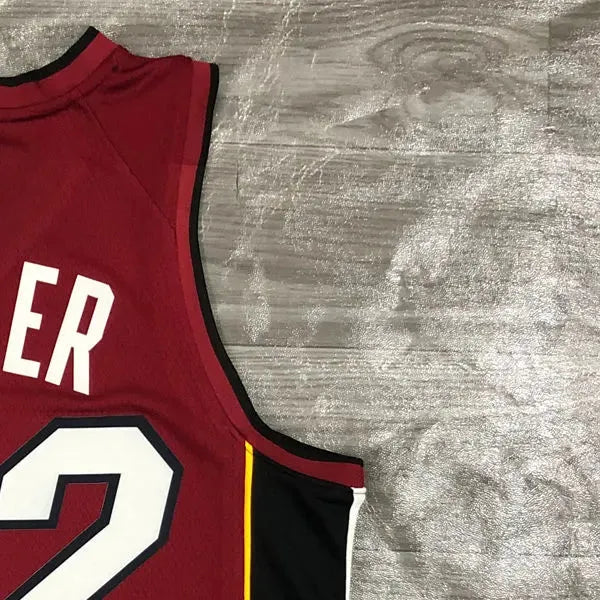 NBA Miami Hearts V-Neck Red Jersey BUTLER#22 S-XXL