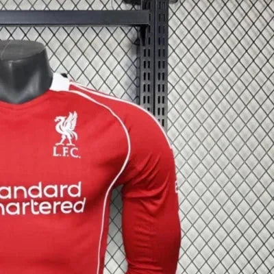 202526 Liverpool Home jersey Long Sleeve Jersey Player Version