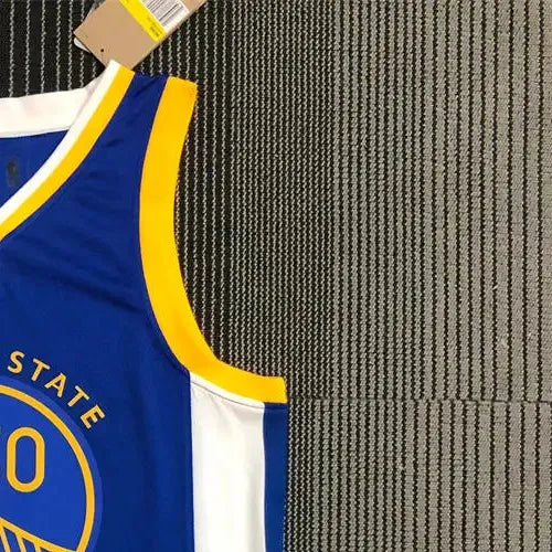 NBA Golden State Warriors V-Neck 75th anniversary Jersey CURRY#2974 S-XXL