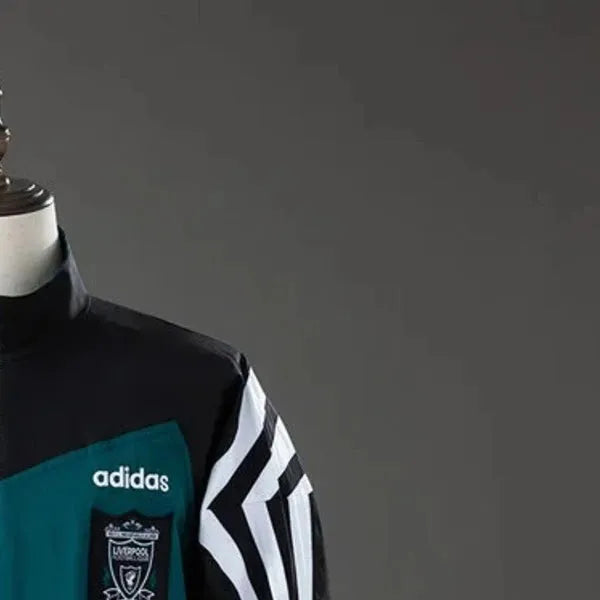 199596 Vintage Style Liverpool Green Track Jacket
