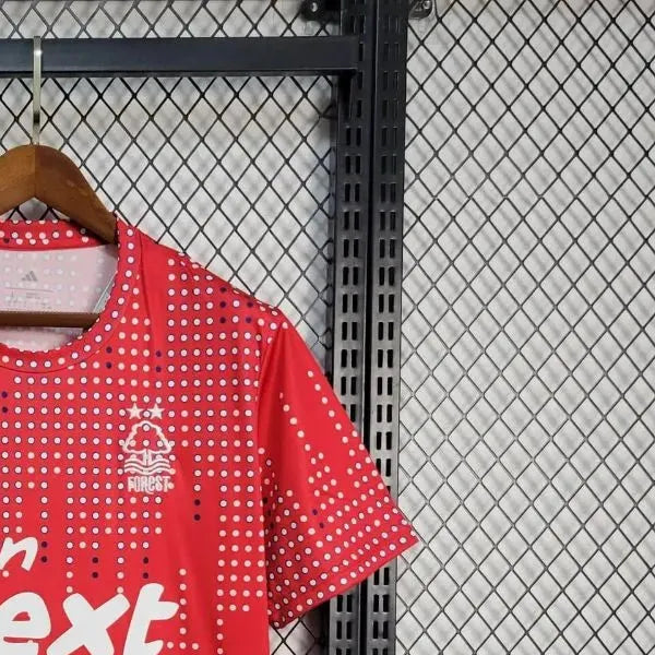 202526 Nottingham Forest Training Red Jersey Fan Version
