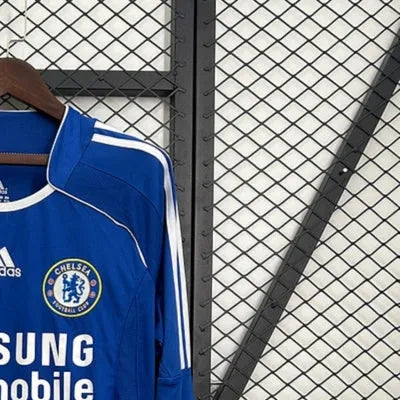 Retro Chelsea 0607 Home jersey Long sleeve jersey Fan Version