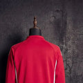 202526 Sevilla Half-Pull long Sleeve Red Hoodie