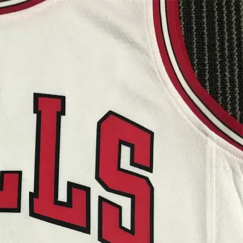 NBA Chicago Bulls Round Neck White 75th anniversaryJersey LAVINE#8 S-XXL