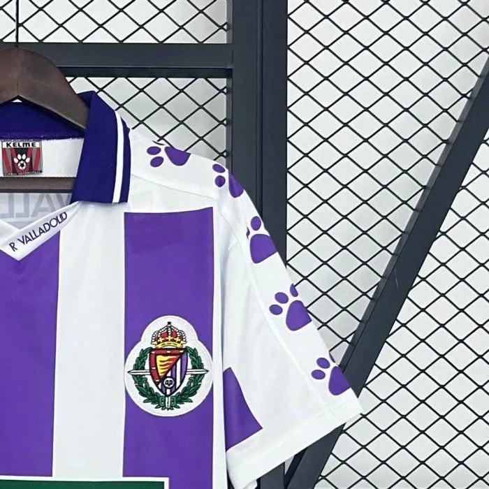 Retro Valladolid 9596 Home jersey Fan Version