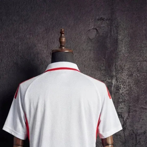 202526 Bayern Munich Training White Polo Fan version
