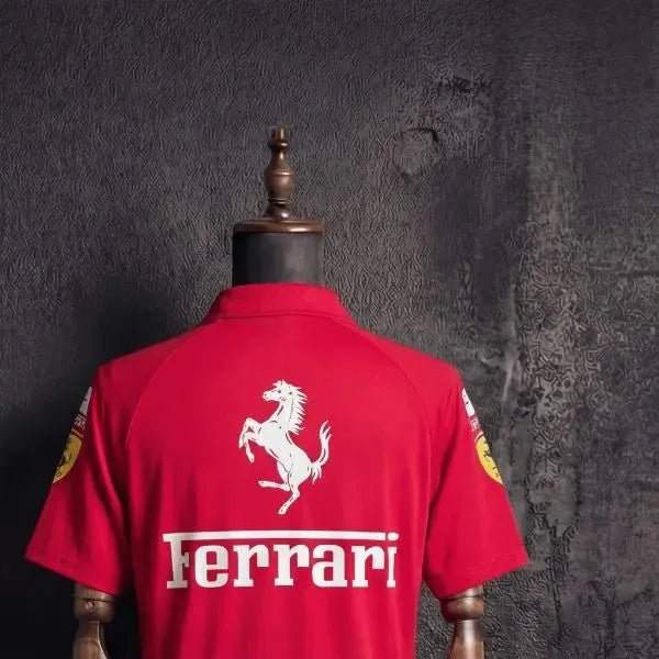 F1 Racing Scuderia Ferrari 2025 Red POLO