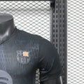 202627 Barcelona Black Jersey Player Version