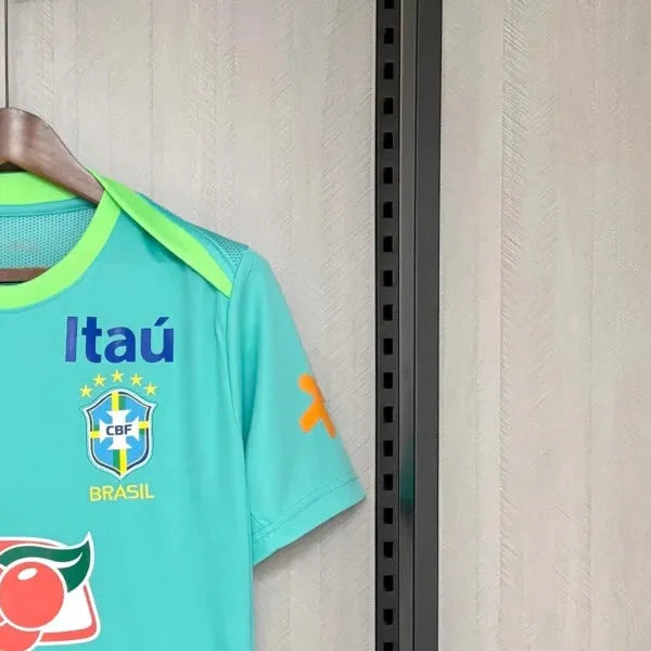 2026 Brazil Training Green jersey Fan version