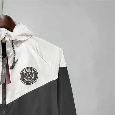 2022 classic style Windbreaker PSG Black and White Sport Unifom jersey Sport Unifom