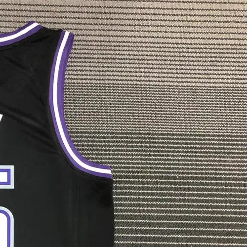 NBA Scaramento Kings Round Neck White 75th Anniversary jersey FOX#5 S-XXL