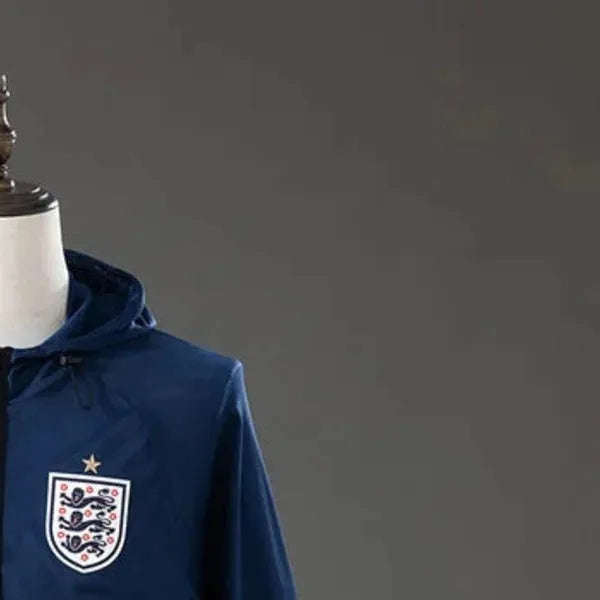 2026 England Black Windbreaker