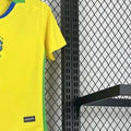 202526 Brazil Home jersey kids Kits size 16-28