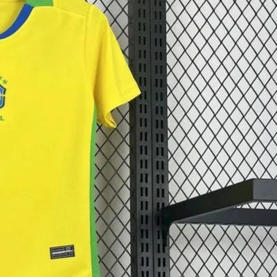 202526 Brazil Home jersey kids Kits size 16-28