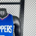 NBA Los Angeles Clippers 2023 V-Neck Blue Jersey PAUL#3 S-XXL
