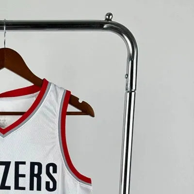 NBA Portland Trail Blazers 2023 V-Neck White jersey YANG#16 S-XXL