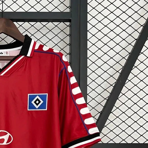 Retro Hamburger SV 2000 Away Red jersey Fan Version