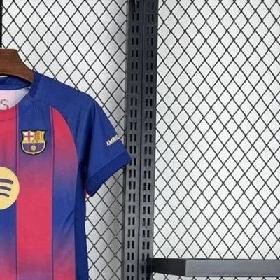 2526 Kids Barcelona Home jersey Kid Kits Size 16-28