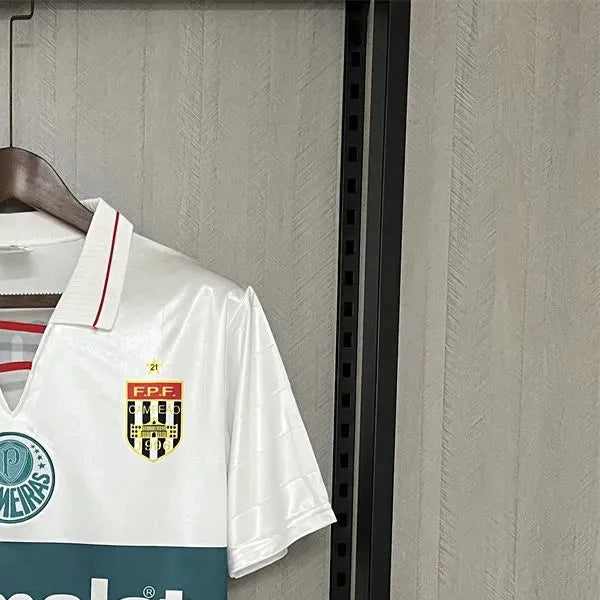 Retro 1997 Palmeiras white jersey Fan Version