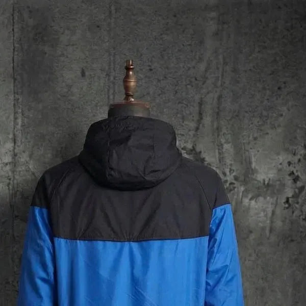 202627 Benfica Black and Blue Windbreaker Sport Unifom