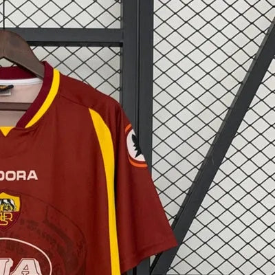 Retro 9798 Roma Home jersey Fan Version