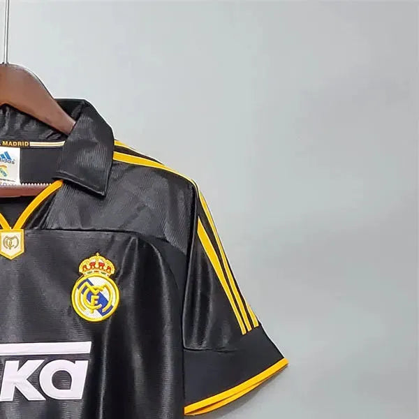 Real Madrid Retro 9899 Third Away jersey Fan Version