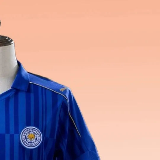 Retro Leicester City 201617 home jersey Fan Version