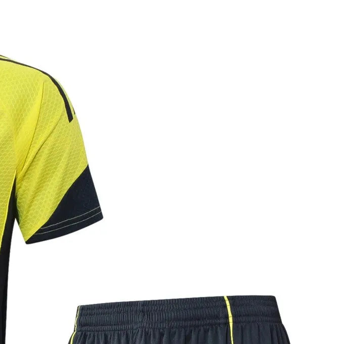 2026 Real Madrid Yellow Training Set Shirt and Shorts