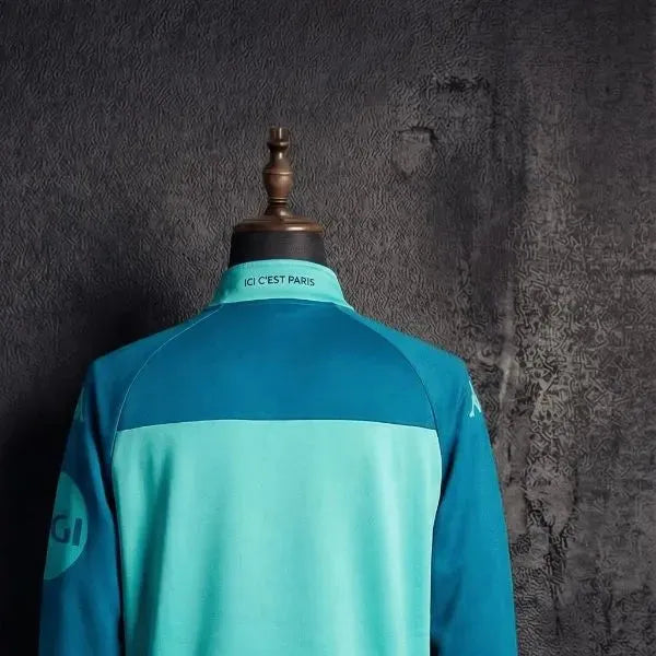 202526 Valladolid Half-Pull long Sleeve Green Hoodie