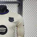 202526 Barcelona Away Long Sleeve Jersey Player Version