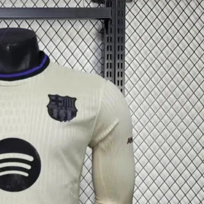 202526 Barcelona Away Long Sleeve Jersey Player Version