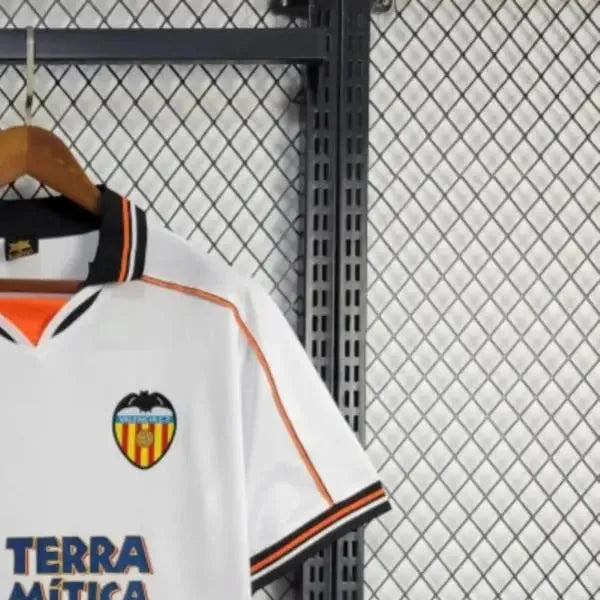 Retro Valencia 199900 Home jersey Fan Version