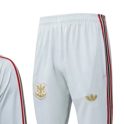 2026 Flamengo Grey Jacket Training Suit Set