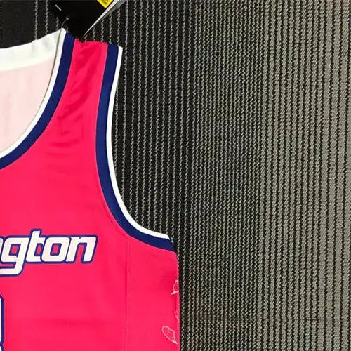 NBA Washington Wizards V-Neck Pink Jersey BEAL#3 S-XXL